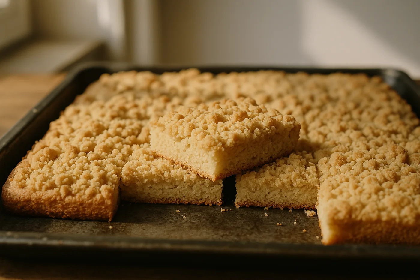 Streuselkuchen vom Blech